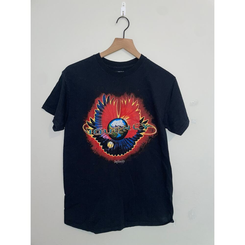 Journey Shirt Infinity Band Rock Concert Music Graphic Tee M Medium